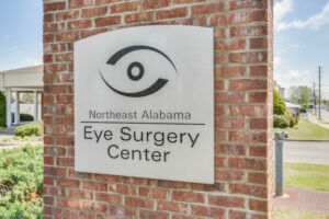 Gadsen Eye Care Associates, Surgery Center sign in Northeast Alabama