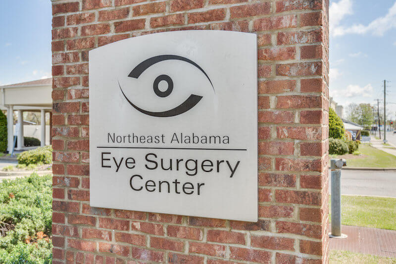 Northeast Alabama Eye Surgery Center Sign | Gadsden Eye Associates